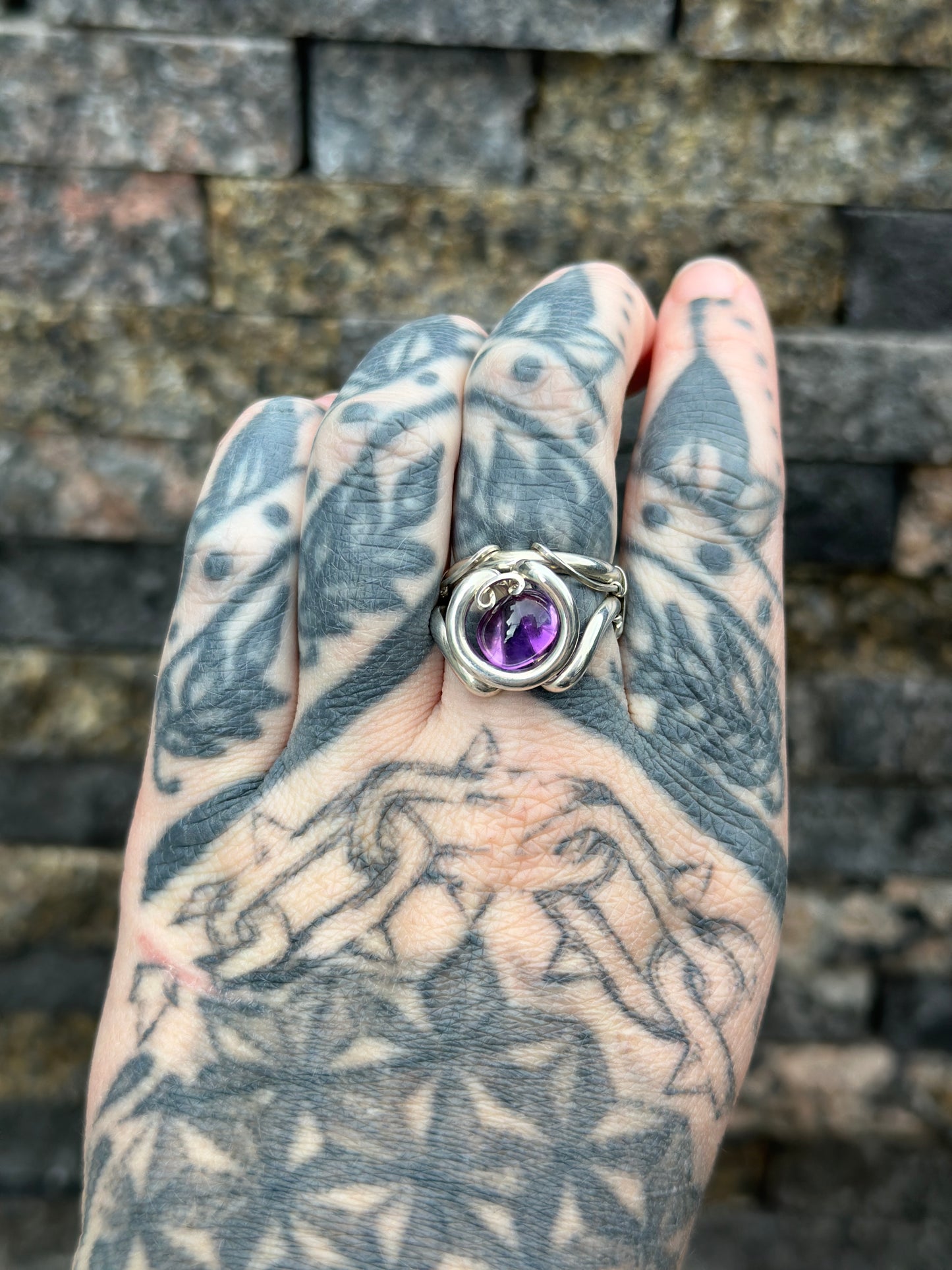 Amethyst Ring Size 8